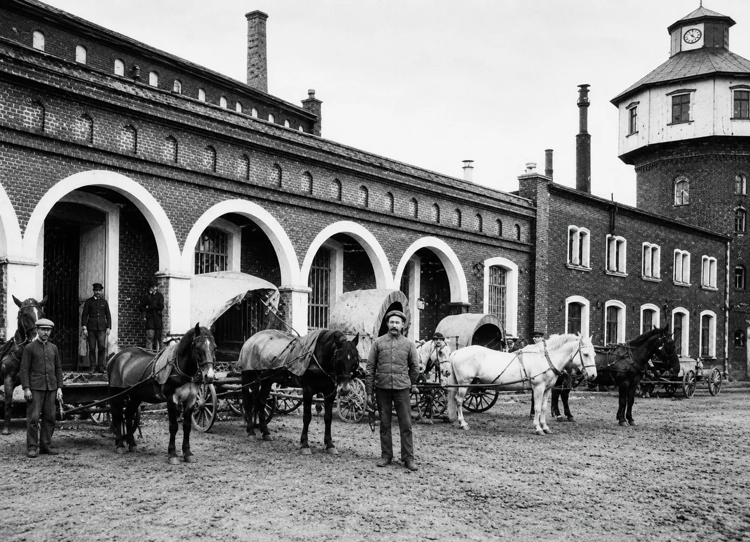 Erste elektrische Beleuchtung 1890